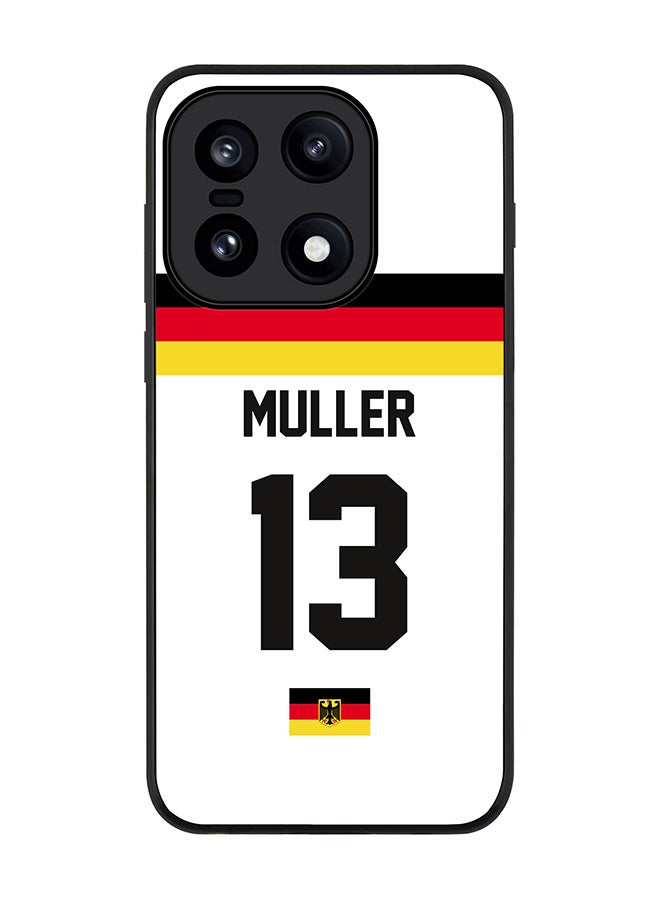 Stylizedd For OnePlus 15 Case,Slim fit Camera Protection, Shockproof Thin Phone cover  - Football - Germany,  Muller - Image 1
